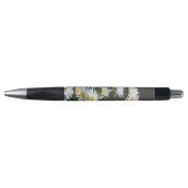 Stylo Marguerites sur Gris (Devant)