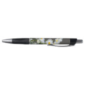 Stylo Marguerites sur Gris (Bas)