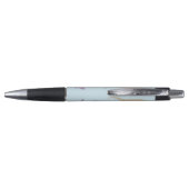 Stylo Mariage d'aquarelle violet et bleu Iris (Dos)