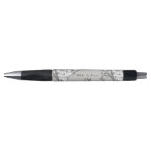 Stylo Mariage Monogramme 25e anniversaire Keepsaké (Devant)