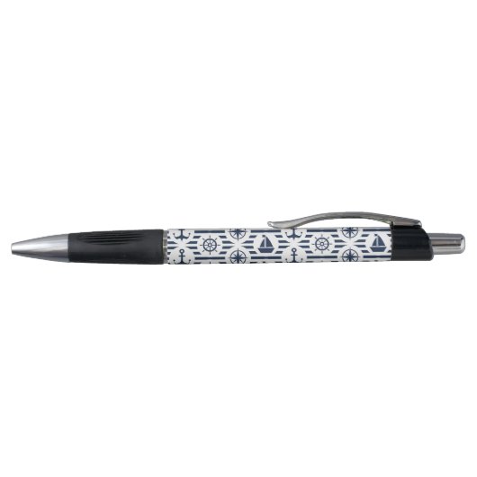 Stylo Maritime En Motif Bleu (Haut)