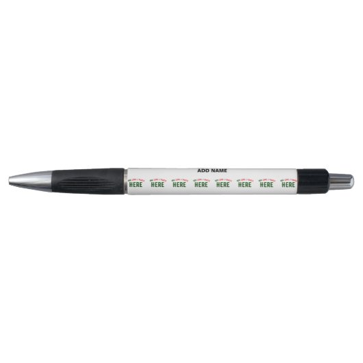STYLO MARQUE BLANCHE MODERNE ET PERSONNALISABLE VÉRIFIÉE (Devant)