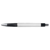 Stylo Marqué Logo d'Entreprise l Blanc Noir (Devant)