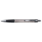 Stylo Matte de quartz rose | Monogramme rose Dusty Mauve (Dos)