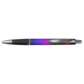 Stylo Meilleur enseignant Ajouter le nom Bleu, violet, v (Dos)