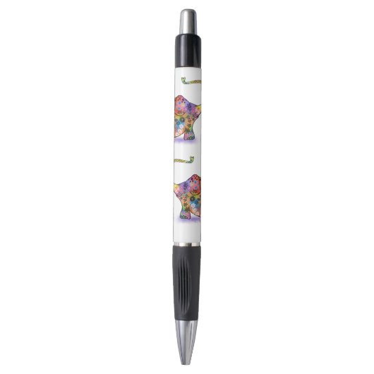 Stylo Mère et bébé Elephant Pen Cadeau (Devant (Vertical))