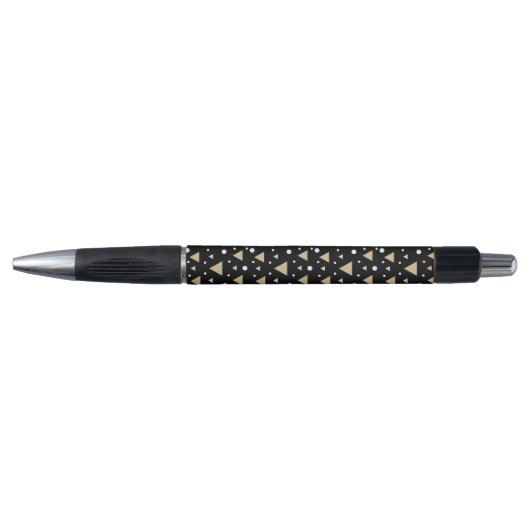 Stylo Midnight Geometry Luxe Tie (Devant)