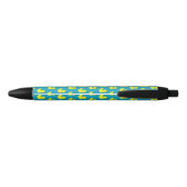 Stylo mignon en caoutchouc de motif (Dos)