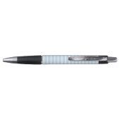 Stylo Minces Rayures Bleu Clair (Dos)