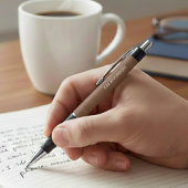 Stylo Minimalist Aged Leather Style Design Personalized