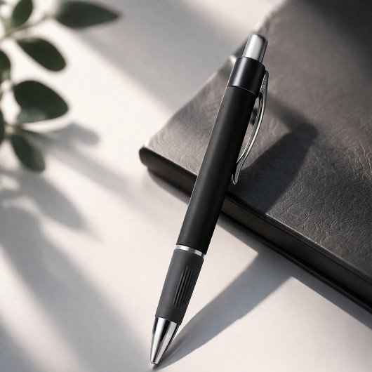 Stylo Minimalist Solid Color Pen - Black