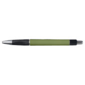 Stylo Minimalist Solid Color Pen - Olive Green (Devant)