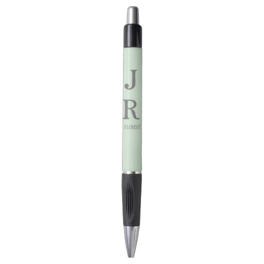 Stylo Minimaliste vert menthe (Devant (Vertical))