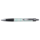 Stylo Mint Green Chevron Ombré Pen (Dos)