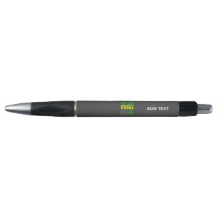 STYLO MODELE DE TEXTE D'IMAGE GRIS SIMPLE MODIFIABLE