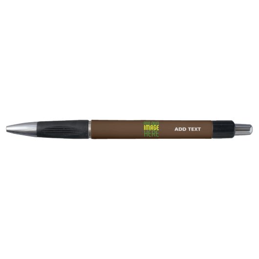 STYLO MODELE DE TEXTE D'IMAGE MARON SIMPLE ÉDITABLE MODE (Devant)
