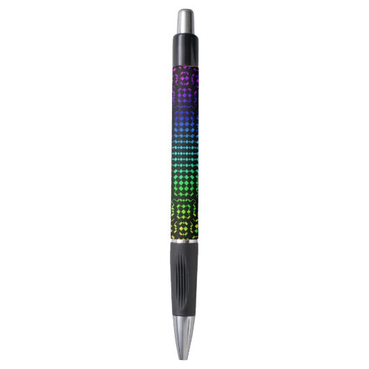 Stylo Moire Checkers par Kenneth Yoncich (Devant (Vertical))