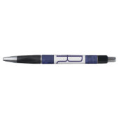 Stylo Monogramme à spectre bleu (Devant)