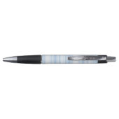 Stylo Monogramme Bleu rayures (Dos)