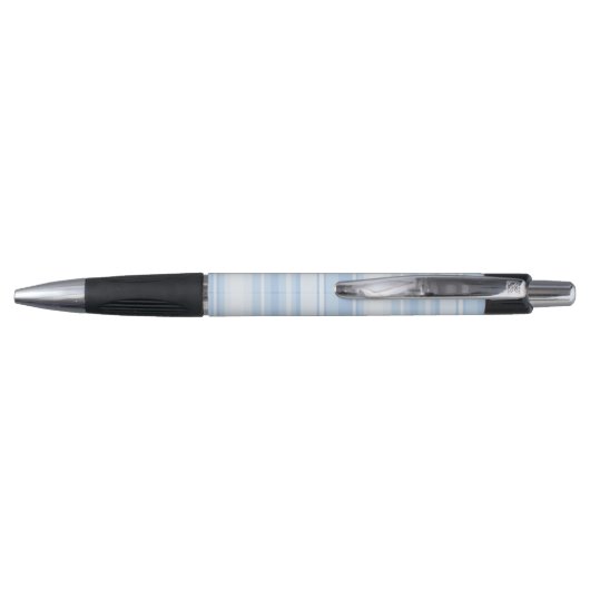 Stylo Monogramme Bleu rayures (Dos)