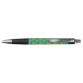 Stylo Monogramme du fruit tropical | d'ananas (Dos)