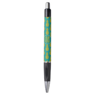 Stylo Monogramme du fruit tropical d'ananas