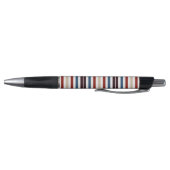 Stylo Monogramme moderne chic rayé (Bas)