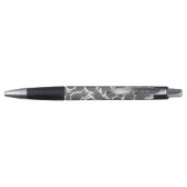 Stylo Monogramme monochrome des ananas | (Dos)