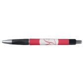 Stylo Monogramme rouge gras (Devant)