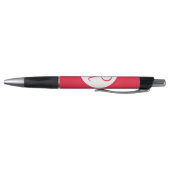 Stylo Monogramme rouge gras (Bas)