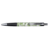 Stylo Monogramme vert des palmettes | (Dos)