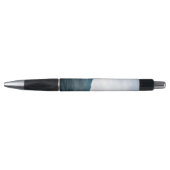 Stylo Moody Dark Ocean Waves Sous Peinture Ciel Overcast (Devant)