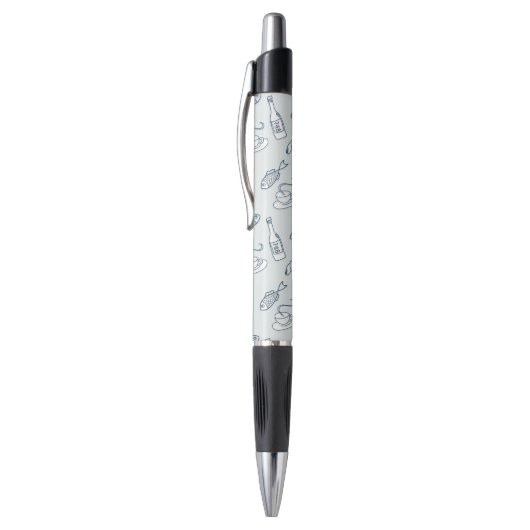 Stylo Motif 2 de nourriture (Haut (Vertical))