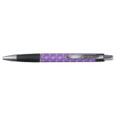 Stylo Motif à coussin pourpre (Dos)