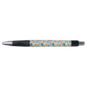 Stylo Motif à fleurs d'art populaire 2 (Devant)