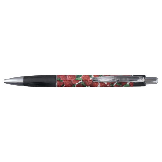 Stylo Motif à fraises et crème (Dos)