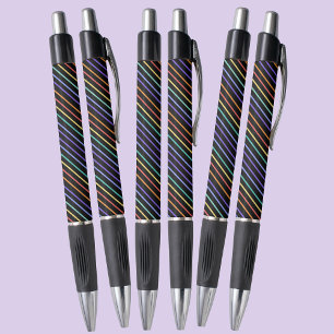 Stylo Motif Abstrait coloré