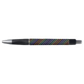 Stylo Motif Abstrait coloré (Devant)