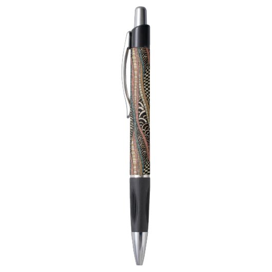 Stylo Motif abstrait dans le style ethnique (Haut (Vertical))