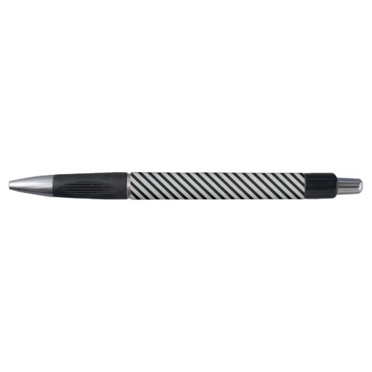 Stylo Motif Abstrait Gris Noir (Devant)