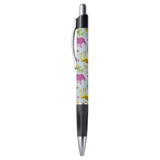 Stylo motif animal de safari (Haut (Vertical))