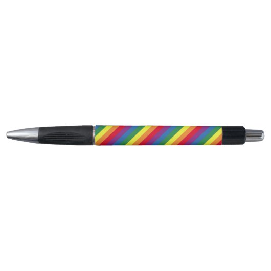 Stylo Motif arc-en-ciel diagonal (Devant)