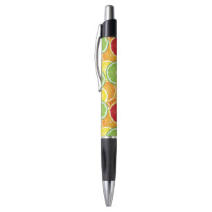 Stylo Motif avec des agrumes