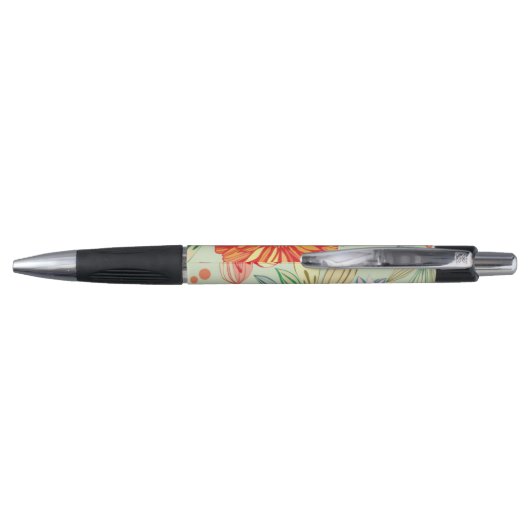 Stylo Motif avec des asters (Dos)