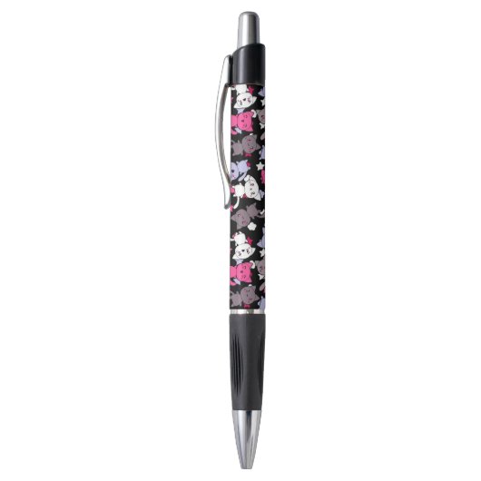 Stylo motif avec les chats mignons 3 de griffonnage de (Haut (Vertical))