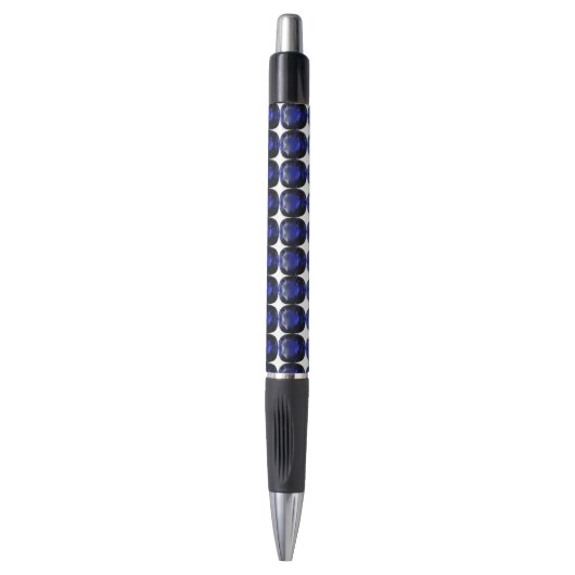 Stylo Motif bleu (Devant (Vertical))