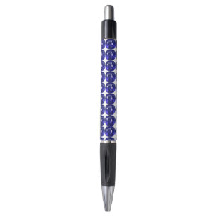 Stylo Motif bleu