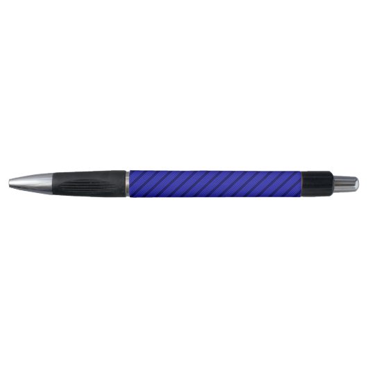Stylo Motif bleu cinq bandes (Devant)