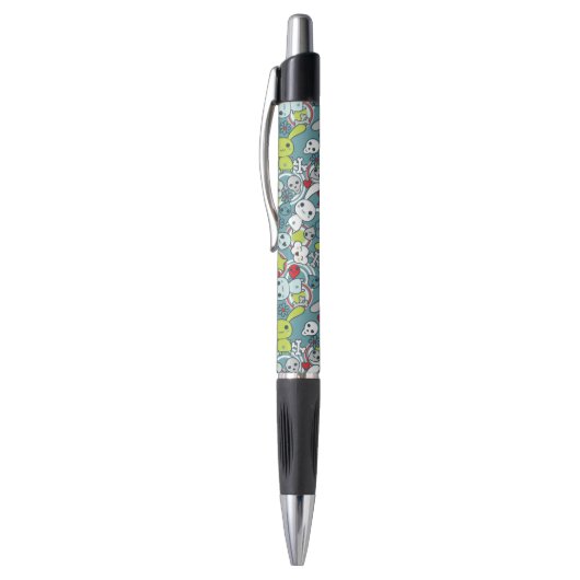 Stylo motif bleu de kawaii (Haut (Vertical))