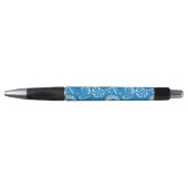 Stylo Motif bleu de plage (Devant)